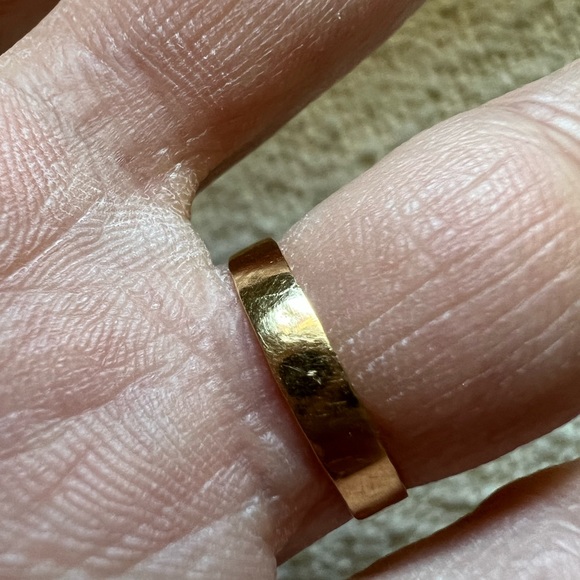 18k solid gold ring - Picture 5 of 7